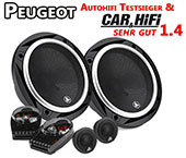 Peugeot 5008 II Lautsprecher Autoboxen beide Türen vorne C2 650