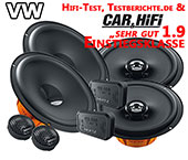 VW Lupo Lautsprecher für vordere und hintere Einbauplätze DSK1653 DCX165