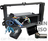 VW Passat B6 Lenkradfernbedienungsadapter 1 DIN Set f�r Fremdradio