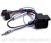 VW Polo Typ 9N3 Radioadapter und Antennenadapter DIN auf Fakra